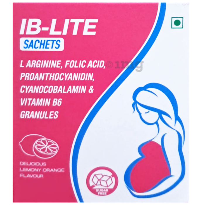 IB-Lite Sachet Delicious lemon orange Sugar Free