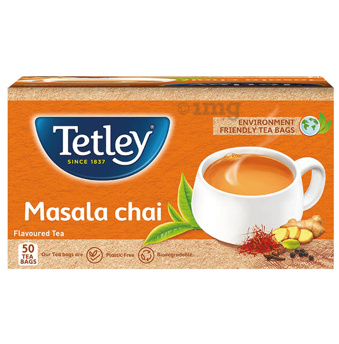 Tetley Flavoured Black Tea Rich Assam Blend  (2gm Each) Masala Chai