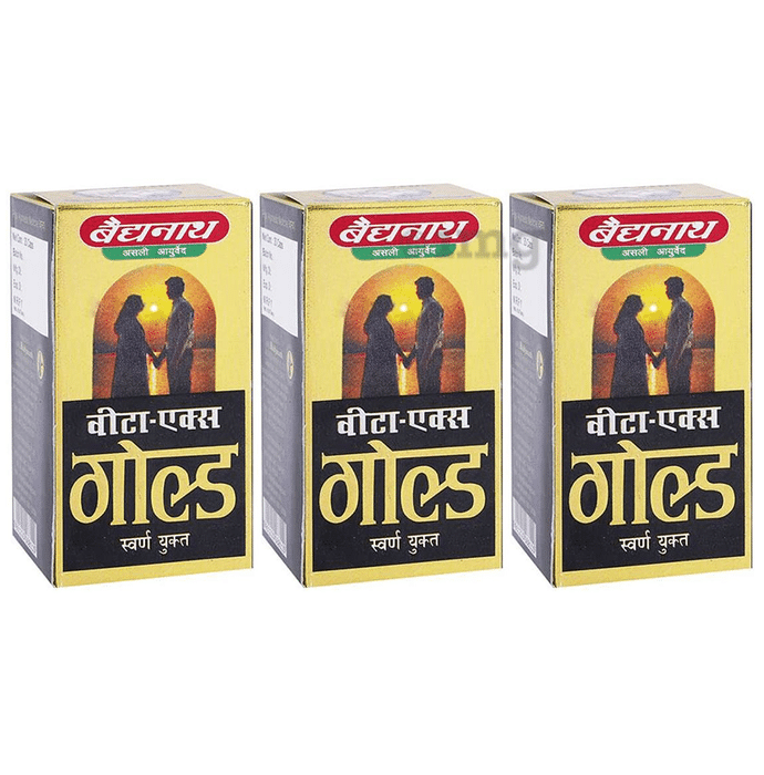 Baidyanath (Jhansi) Vita-Ex Gold Capsule (20 Each)