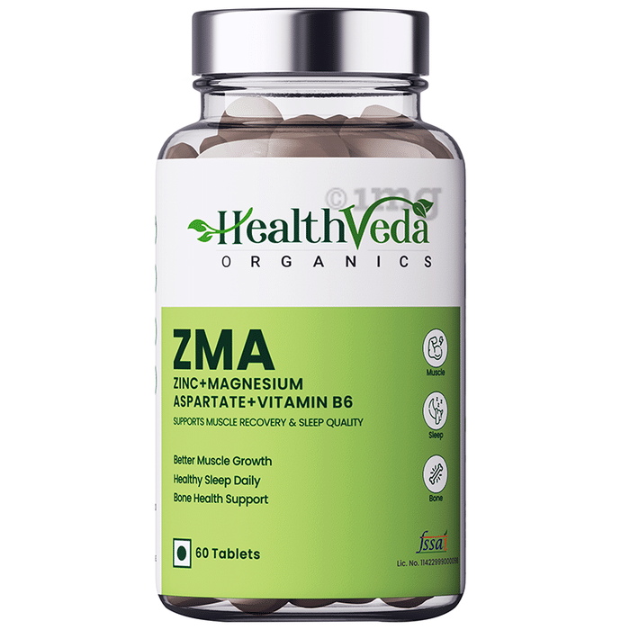 Health Veda Organics ZMA Tablet