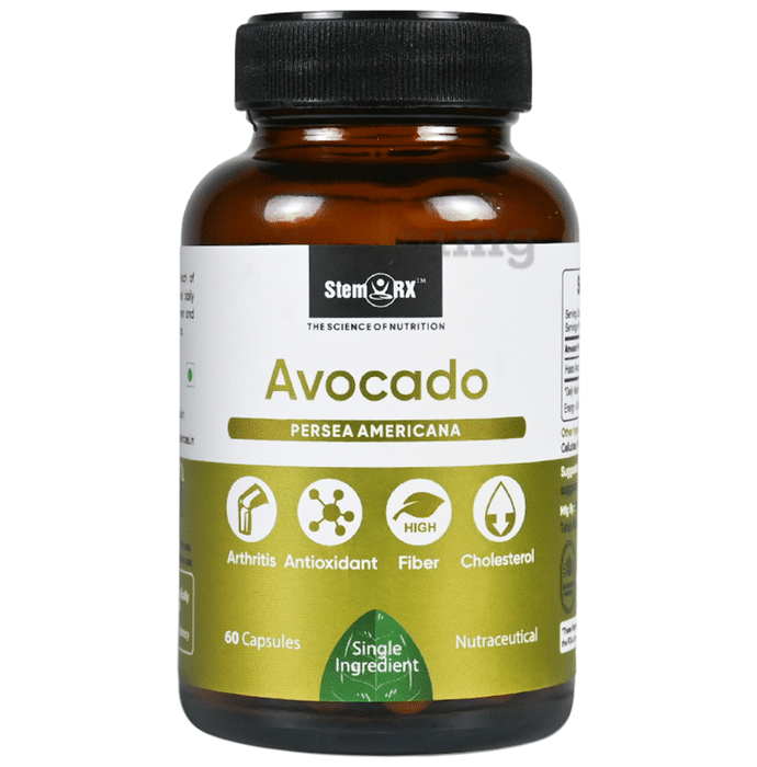 StemRx Avocado Supplements Arthitris, Antioxidant & Cholesterol | Capsule