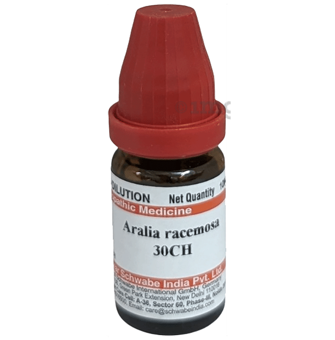 Dr Willmar Schwabe India Aralia Racemosa Dilution 30 CH