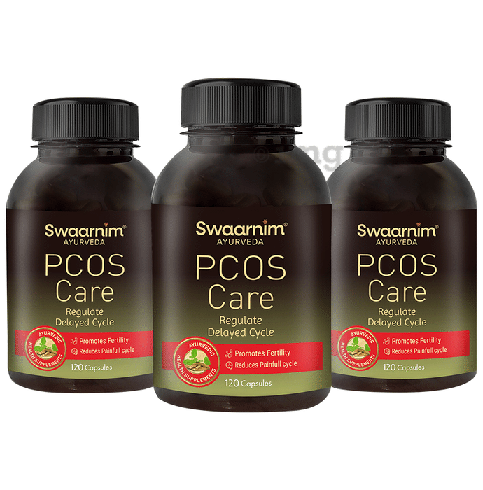 Swaarnim Ayurevda PCOS Care Capsule (120 Each)