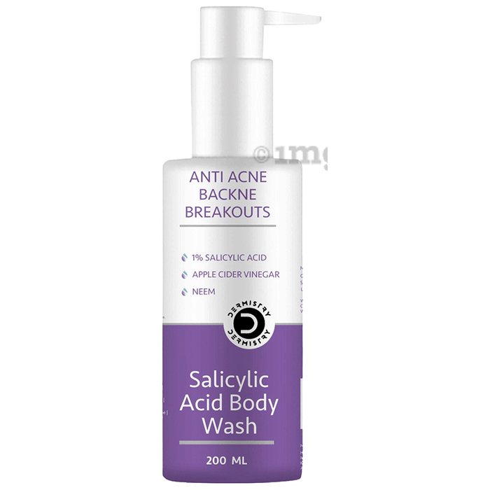 Dermistry 1% Salicylic Acid Back Acne Body Wash