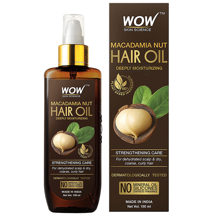 WOW Skin Science Macadamia Nut Hair Oil