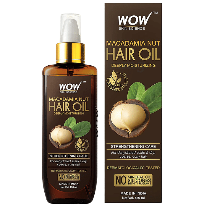 WOW Skin Science Macadamia Nut Hair Oil