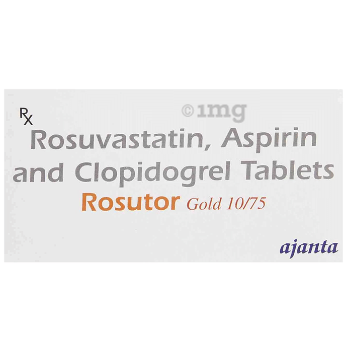Rosutor Gold 10/75 Tablet