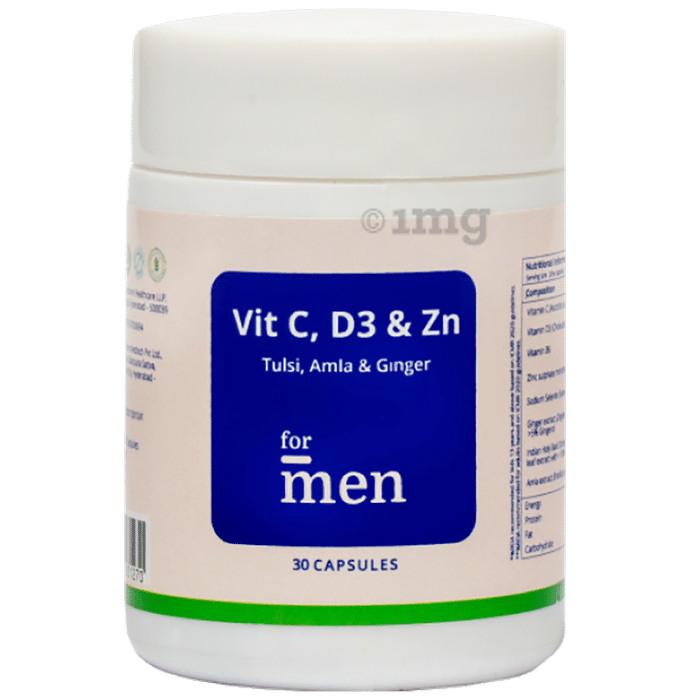ForMen Vitamin C, D3 & Zn Capsule