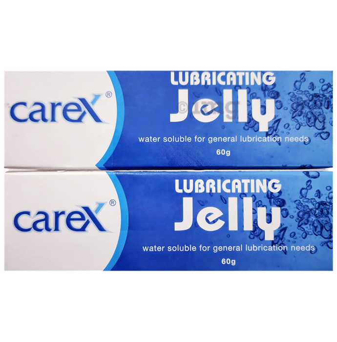 Carex Lubricating Jelly (60 gm Each)