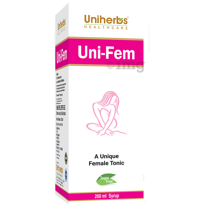 Uniherbs Uni-Fem Syrup Sugar Free