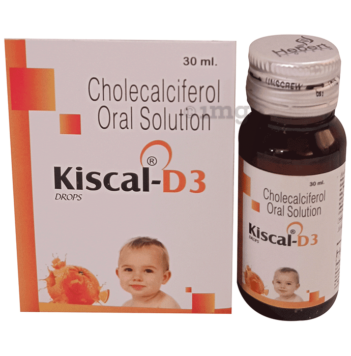 Kiscal -D3 Orange Drop
