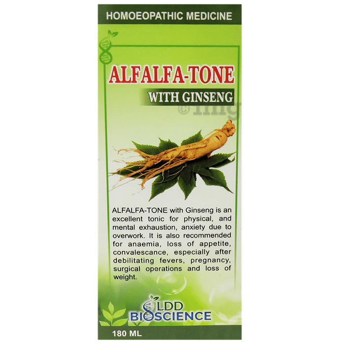 LDD Bioscience Alfalfa-Tone with Ginseng Syrup