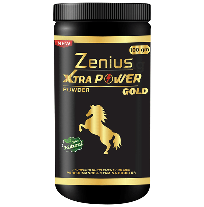 Zenius Xtra Power Gold Powder | for Performance & Stamina Booster