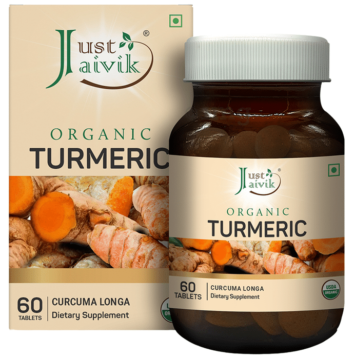 Just Jaivik Organic Turmeric Tablet