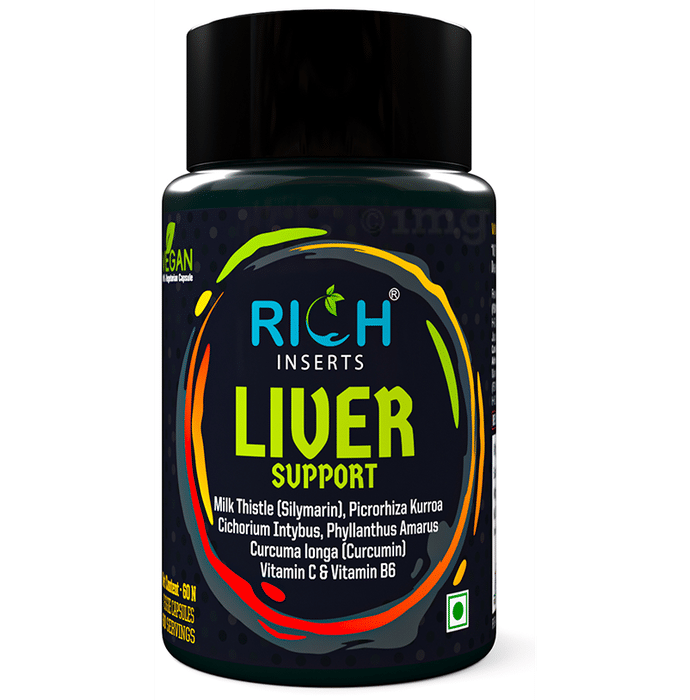 Rich Inserts Liver Support Vegetarian Capsule