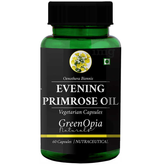GreenOpia Naturals Evening Primrose Oil Vegetarian Capsule