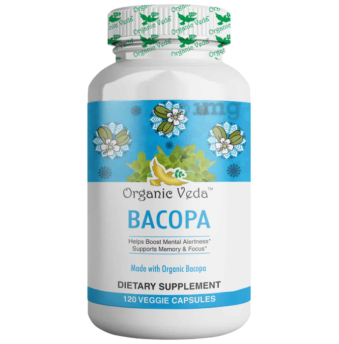 Organic Veda Bacopa Veggie Capsule