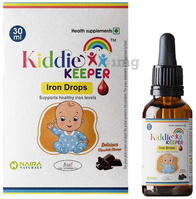 Kiddie Keeper Iron Drop Delicious Chocolate: Buy bottle of 30.0 ml Oral ...