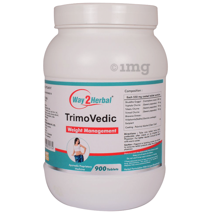 Way2Herbal Trimo Vedic Weight Management Tablet