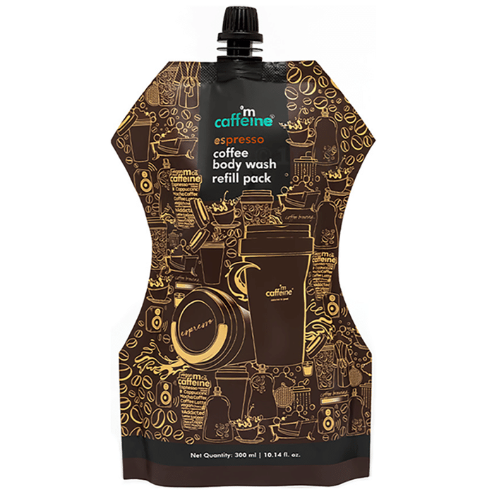 mCaffeine Espresso Coffee Body Wash Refill Pack