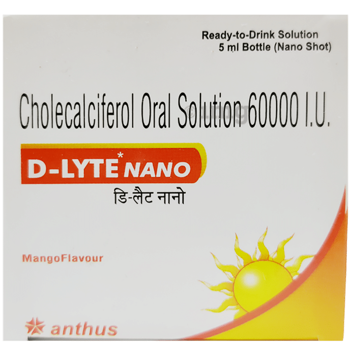 D-Lyte Nano Oral Solution (5ml Each) Mango