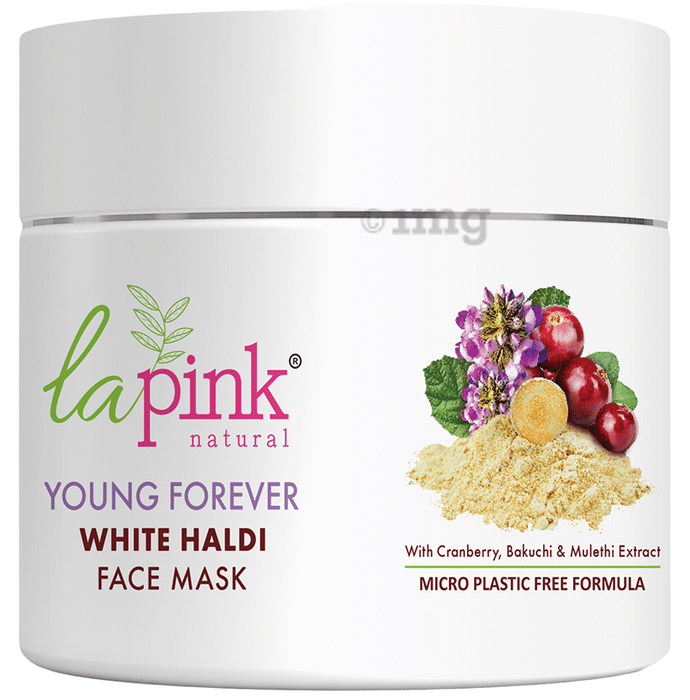 La Pink Young Forever White Haldi  Face Mask