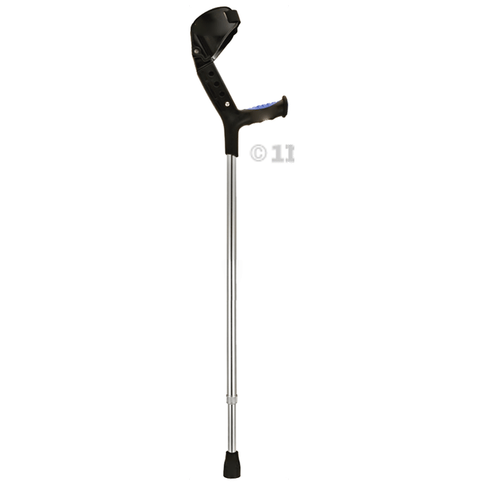 Ambygo Aluminium Elbow Crutch Silver Anodising