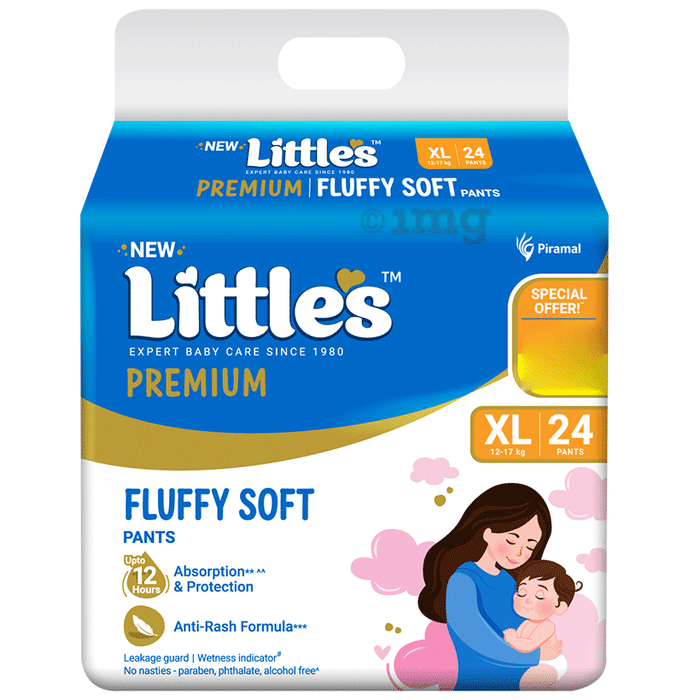 Little's Comfy Cottonsoft Baby Pants Diaper | Size XL