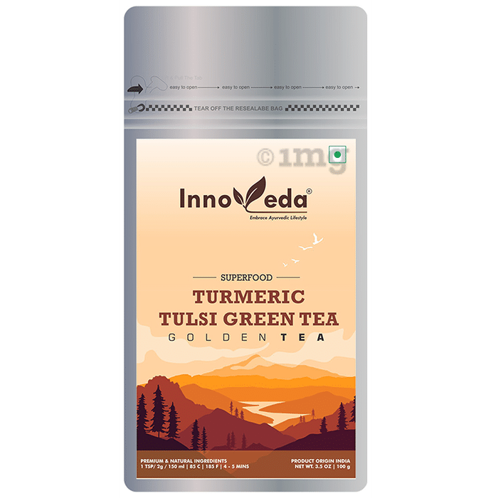Innoveda Turmeric Tulsi Green Tea