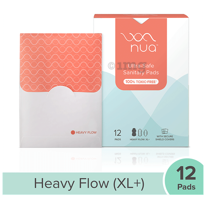 Nua Nua Ultra-Safe Heavy Flow  Sanitary Pads For Women XL+