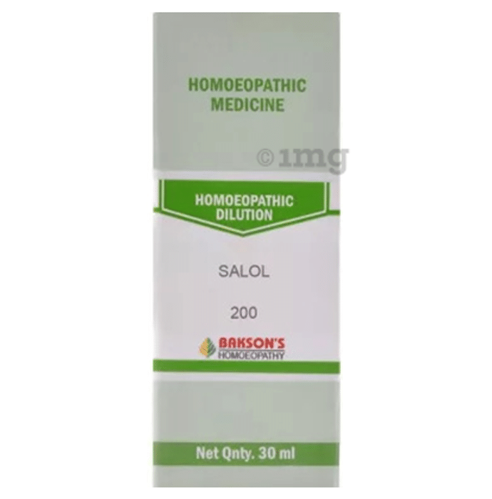 Bakson's Homoeopathy Salol Dilution 200
