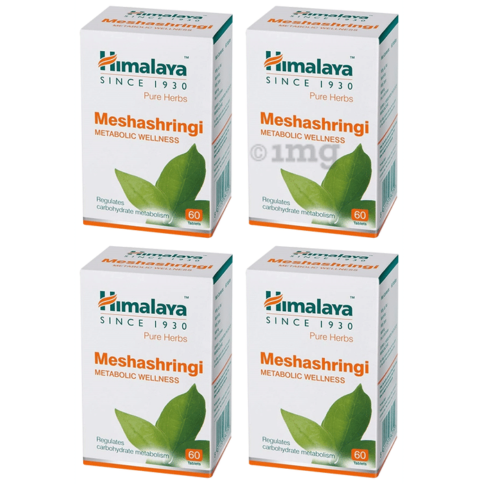 Himalaya Pure Herbs Meshashringi Metabolic Wellness Tablet (60 Each)