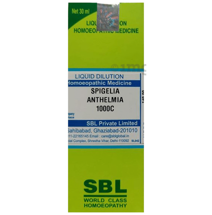SBL Spigelia Anthelmia Dilution 1000 CH