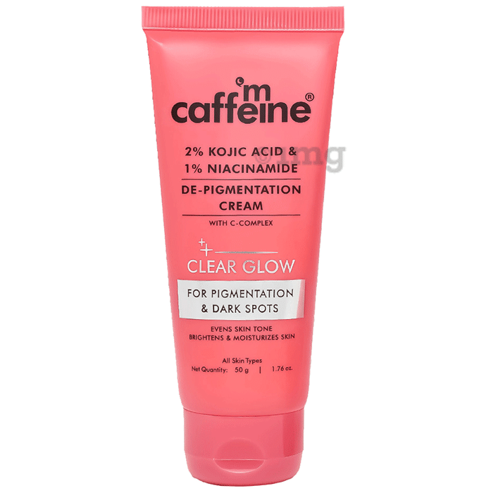 mCaffeine 2% Kojic Acid & 1% Niacinamide De Pigmentation Cream