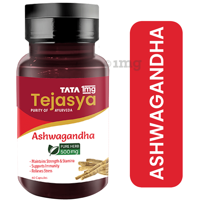 Tata 1mg Tejasya Ashwagandha Capsule 500mg