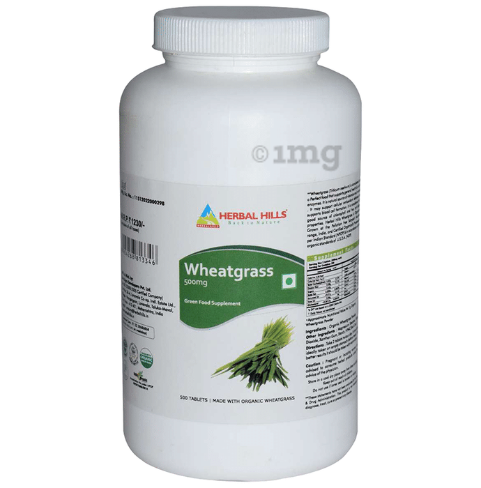 Herbal Hills Wheatgrass Tablet