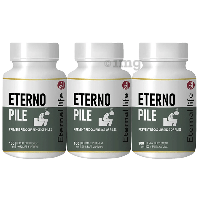 Eternal Life Ayurveda Eterno Pile Powder (100gm Each)