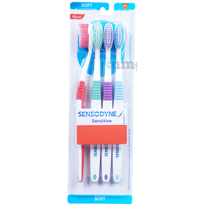 Sensodyne Sensitive Toothbrush with Soft Rounded Bristles