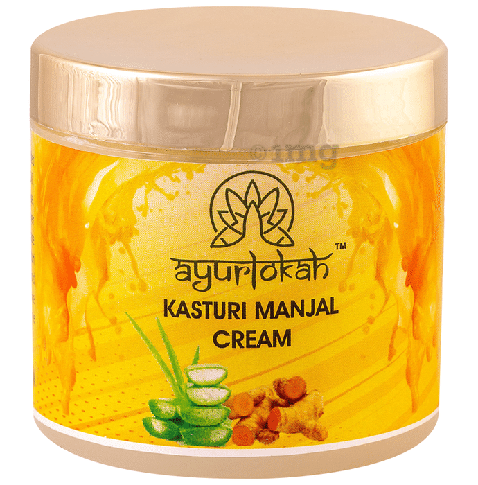 Ayurlokah Kasturi Manjal Cream