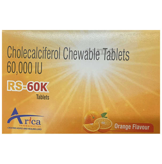 RS 60K Chewable Tablet Orange