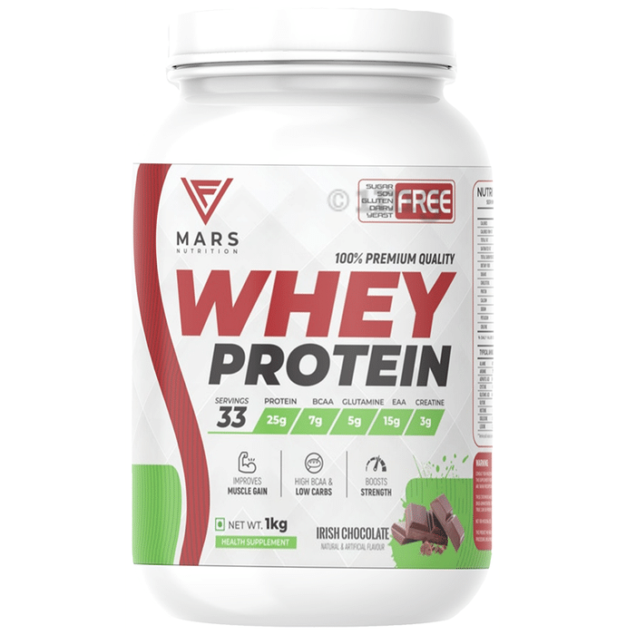 Mars Nutrition Whey Protein Cream and Cookies