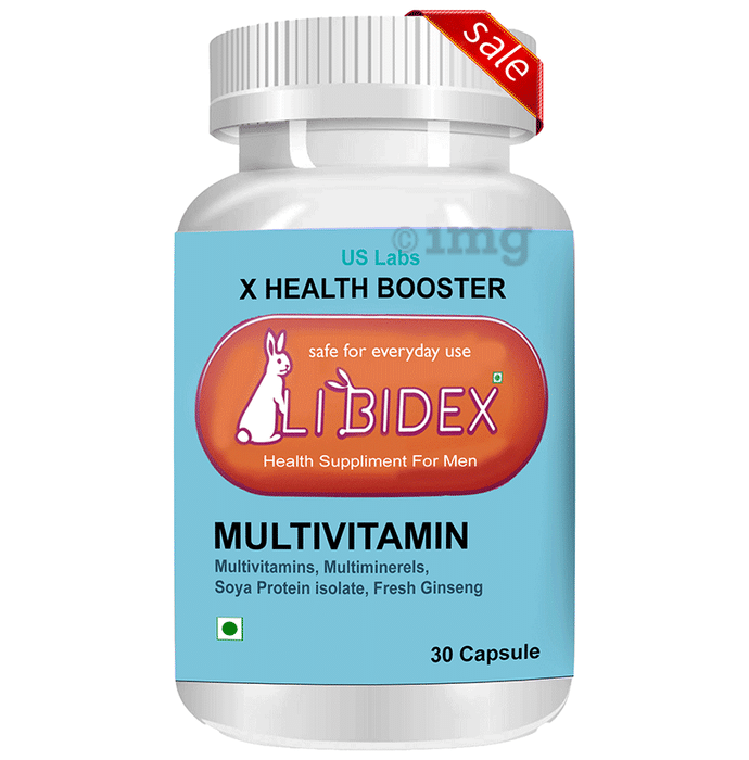 US Labs X Health Booster Libidex Multivitamin Capsule