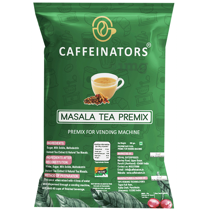 Caffeinators Tea Instant Premix Chai Ginger