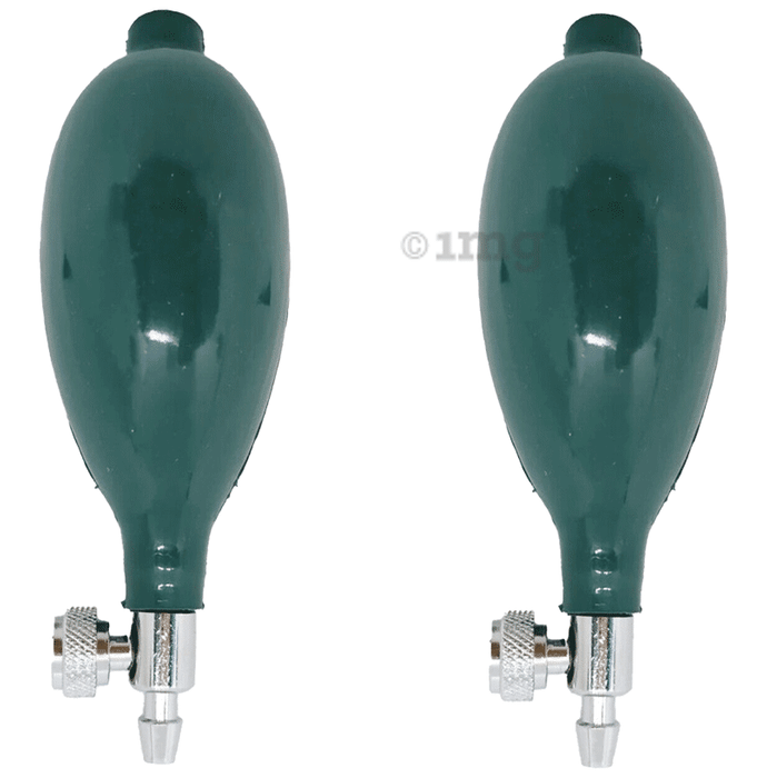 Agarwals BP Bulb With Valve Green