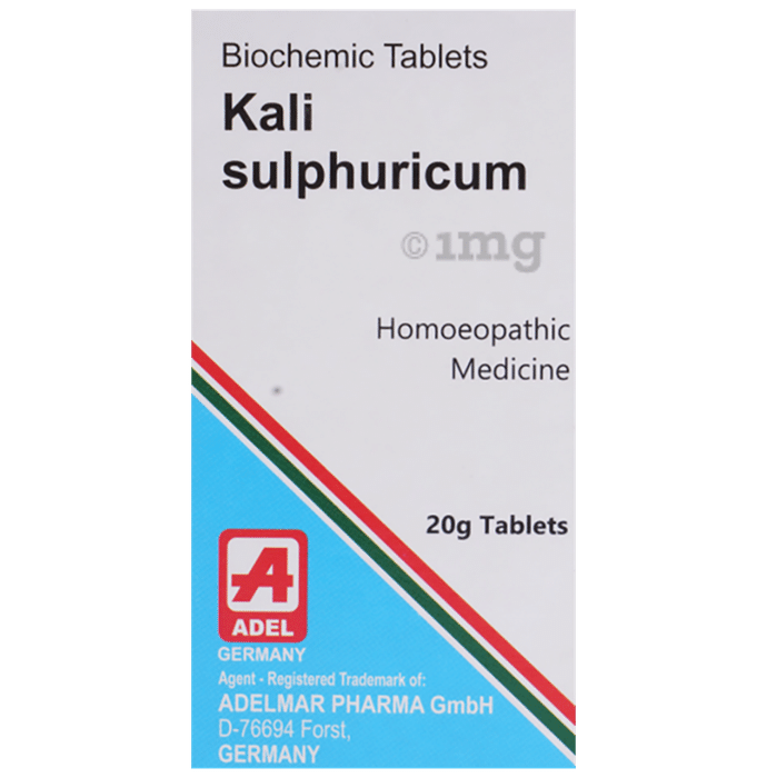 ADEL Kali Sulphuricum Biochemic Tablet 30X