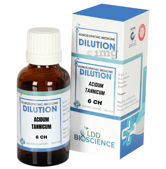 LDD Bioscience Acidum Tannicum Dilution 6 CH