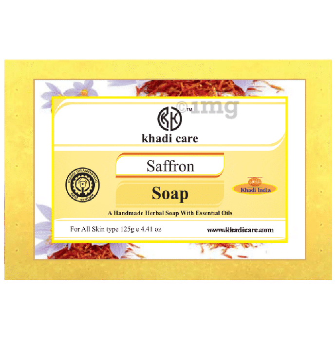 Khadi Care Saffron Soap