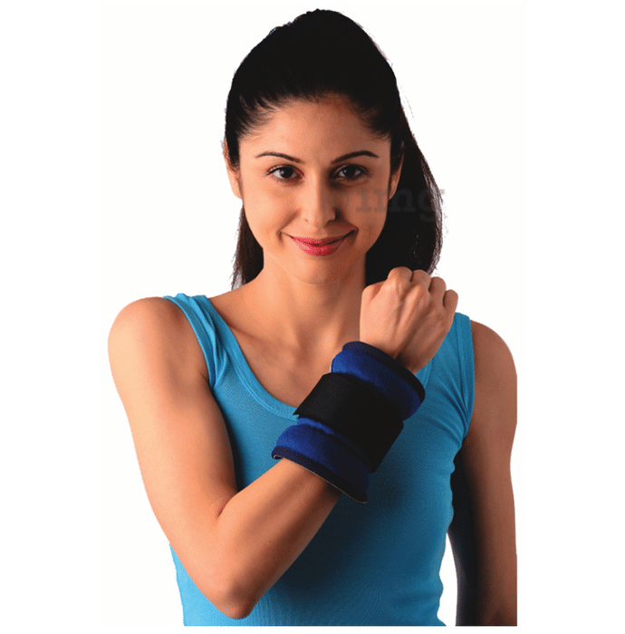 Vissco 3Kg Wrist Weight Cuff Universal Blue