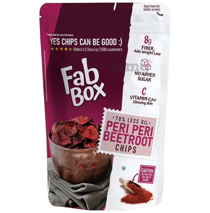 Fabbox Peri Peri Beetroot Chips