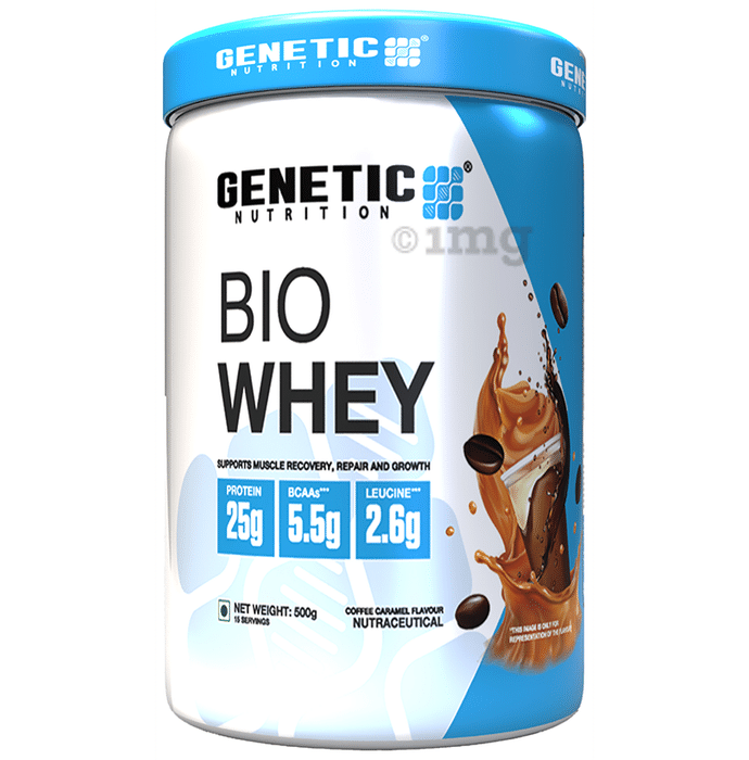 Genetic Nutrition Bio Whey Powder Coffee Caramel